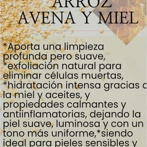 Arroz Avena y Miel Exfoliating Soap